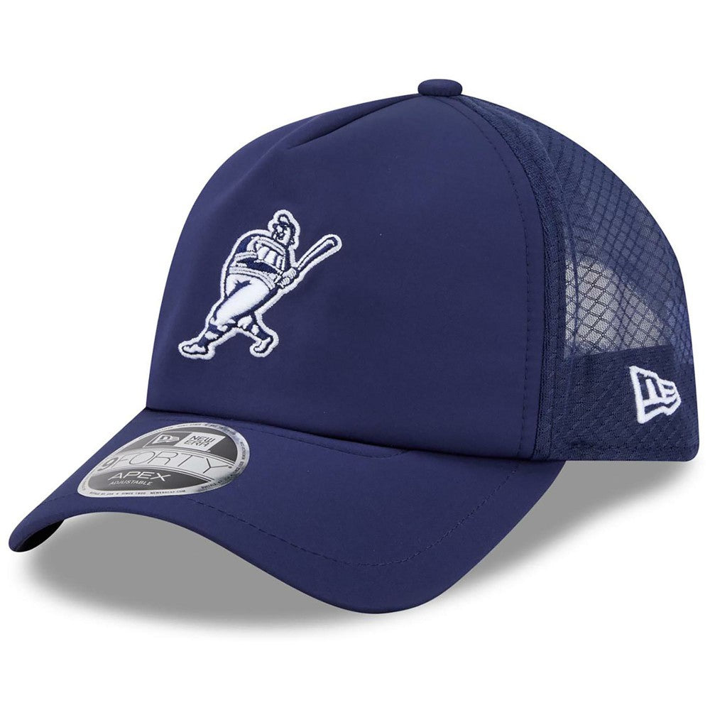 Milwaukee Brewers New Era 2026 Batting Practice Alternate Apex 9FORTY Adjustable Hat On Sale