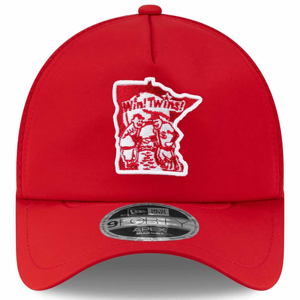 Minnesota Twins New Era 2026 Batting Practice Alternate Apex 9FORTY Adjustable Hat On Sale