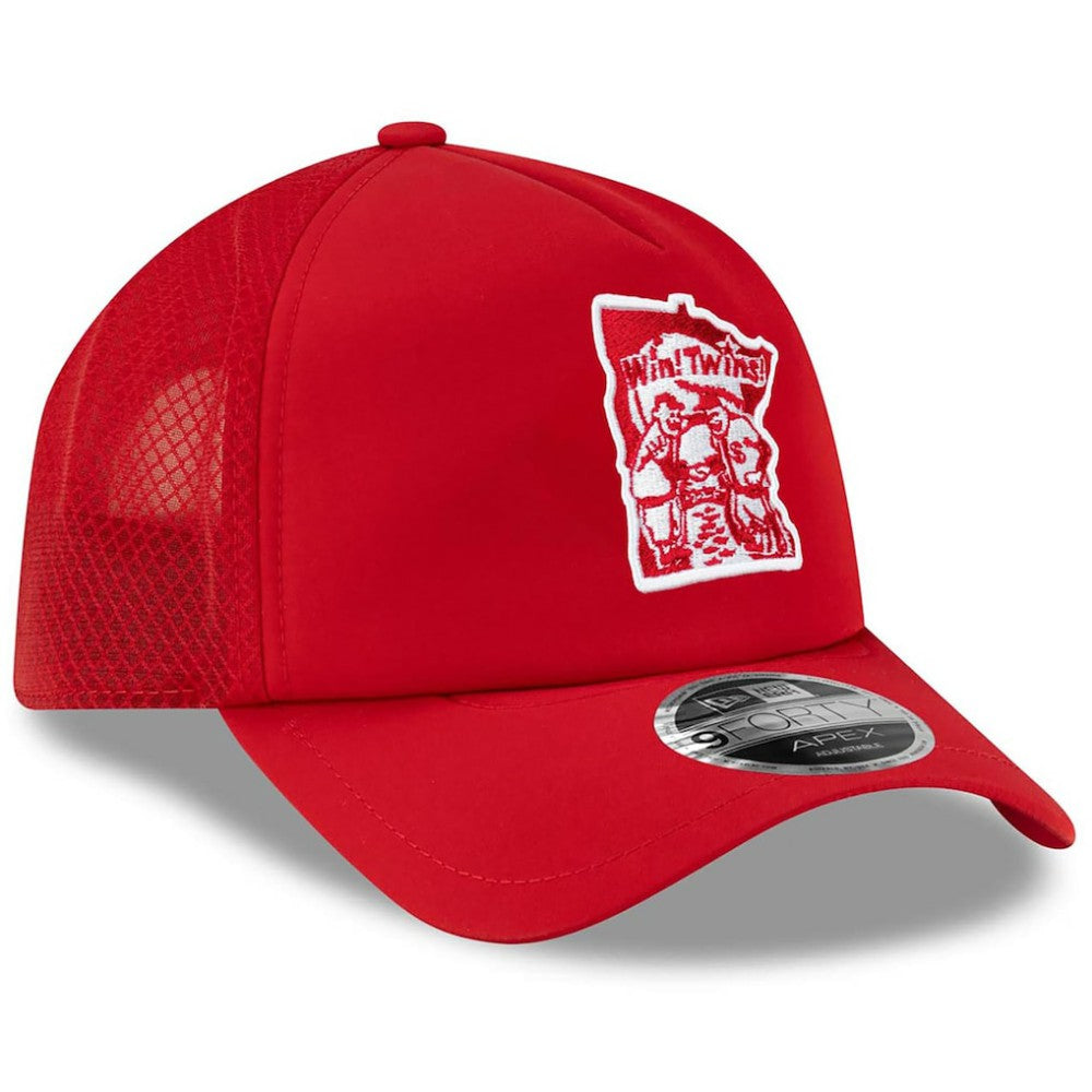 Minnesota Twins New Era 2026 Batting Practice Alternate Apex 9FORTY Adjustable Hat On Sale