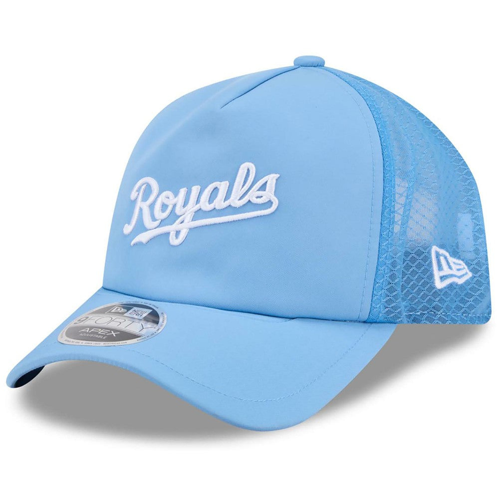 Kansas City Royals New Era 2026 Batting Practice Alternate Apex 9FORTY Adjustable Hat Sale