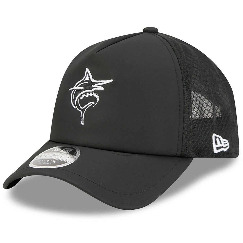 Miami Marlins New Era 2026 Batting Practice Alternate Apex 9FORTY Adjustable Hat Online