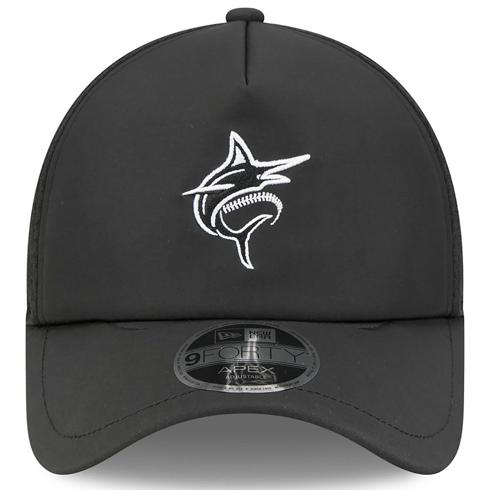 Miami Marlins New Era 2026 Batting Practice Alternate Apex 9FORTY Adjustable Hat Online