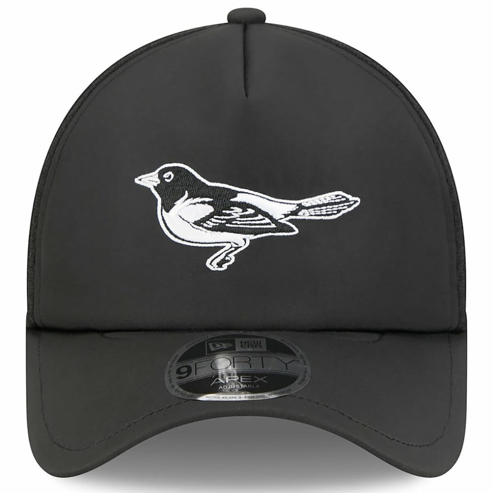 Baltimore Orioles New Era 2026 Batting Practice Alternate Apex 9FORTY Adjustable Hat Lifestyle