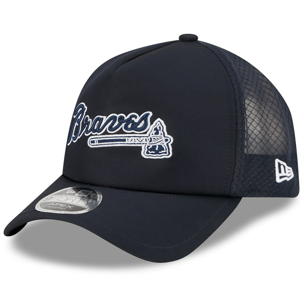 Atlanta Braves New Era 2026 Batting Practice Alternate Apex 9FORTY Adjustable Hat On Sale