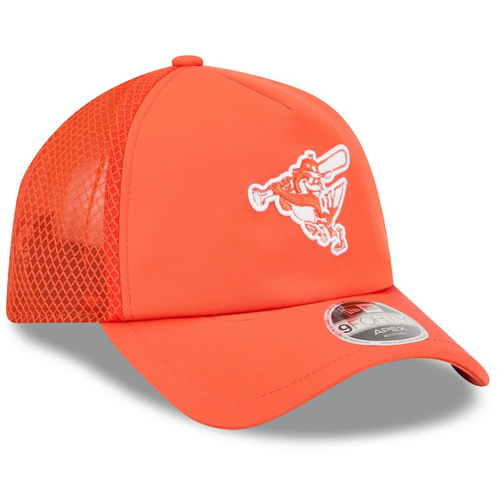 Baltimore Orioles New Era 2026 Batting Practice Alternate Apex 9FORTY Adjustable Hat Clearance