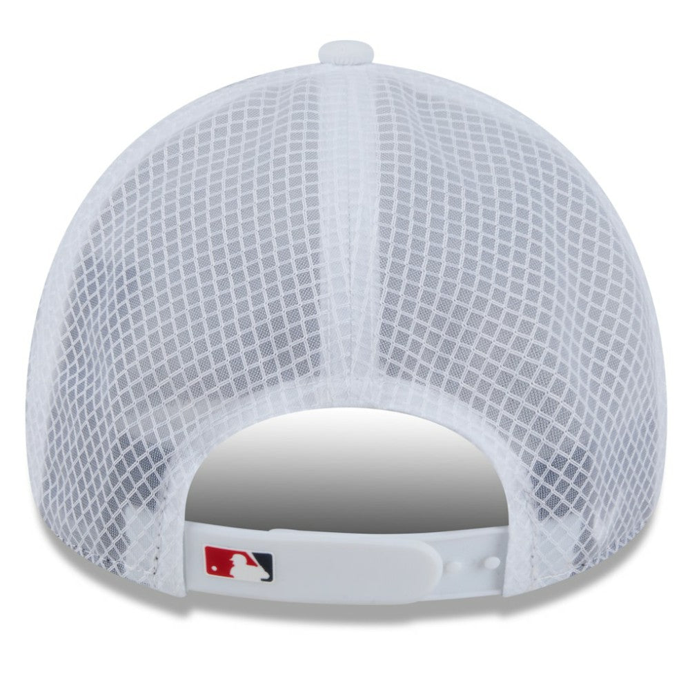 Washington Nationals New Era 2026 Batting Practice Apex 9FORTY Adjustable Trucker Hat for sale