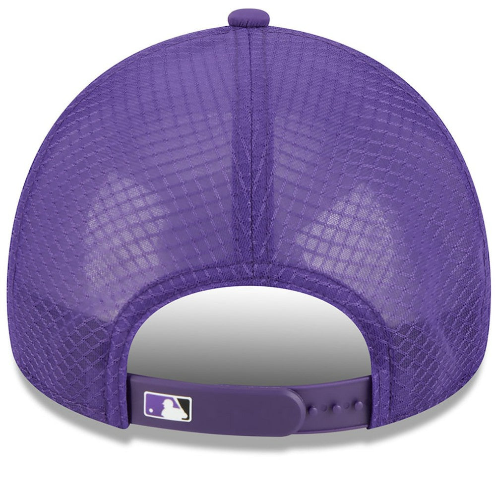 Colorado Rockies New Era 2026 Batting Practice Apex 9FORTY Adjustable Trucker Hat On Sale