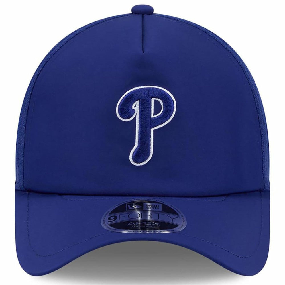 Philadelphia Phillies New Era 2026 Batting Practice Apex 9FORTY Adjustable Trucker Hat Near Me