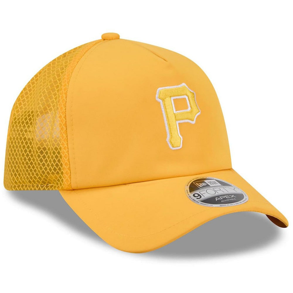 Pittsburgh Pirates New Era 2026 Batting Practice Apex 9FORTY Adjustable Trucker Hat for sale