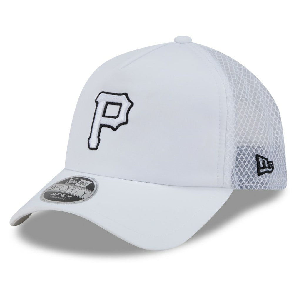 Pittsburgh Pirates New Era 2026 Batting Practice Apex 9FORTY Adjustable Trucker Hat Online