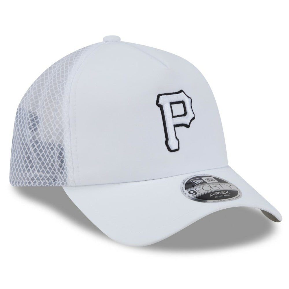 Pittsburgh Pirates New Era 2026 Batting Practice Apex 9FORTY Adjustable Trucker Hat Online