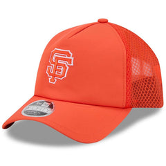 San Francisco Giants New Era 2026 Batting Practice Apex 9FORTY Adjustable Trucker Hat Clearance