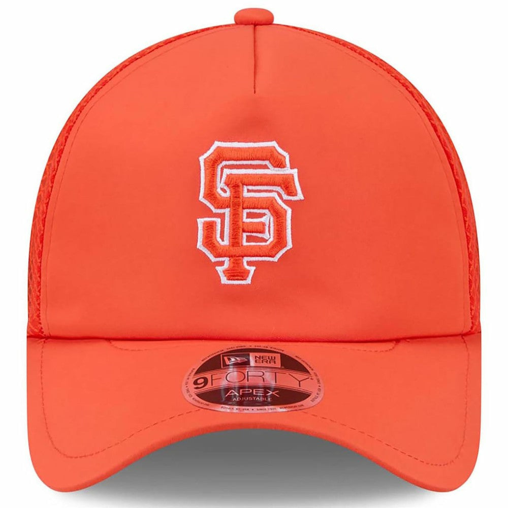 San Francisco Giants New Era 2026 Batting Practice Apex 9FORTY Adjustable Trucker Hat Clearance