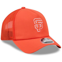 San Francisco Giants New Era 2026 Batting Practice Apex 9FORTY Adjustable Trucker Hat Clearance