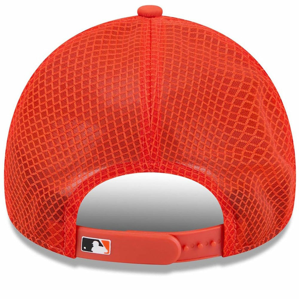 San Francisco Giants New Era 2026 Batting Practice Apex 9FORTY Adjustable Trucker Hat Clearance