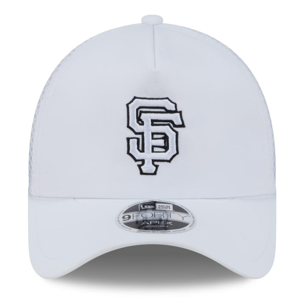 San Francisco Giants New Era 2026 Batting Practice Apex 9FORTY Adjustable Trucker Hat for sale
