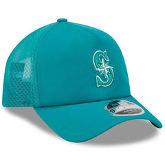 Seattle Mariners New Era 2026 Batting Practice Apex 9FORTY Adjustable Trucker Hat Sale
