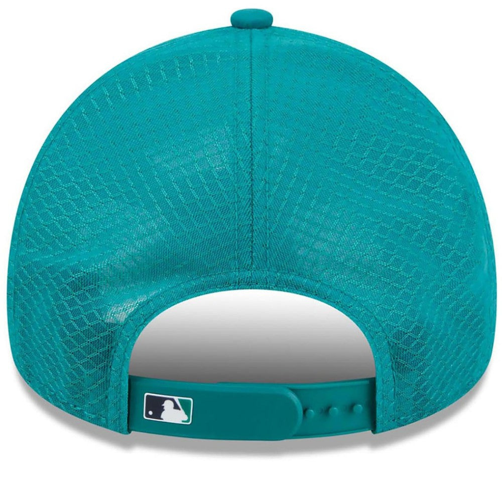 Seattle Mariners New Era 2026 Batting Practice Apex 9FORTY Adjustable Trucker Hat Sale