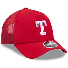 Texas Rangers New Era 2026 Batting Practice Apex 9FORTY Adjustable Trucker Hat On Sale