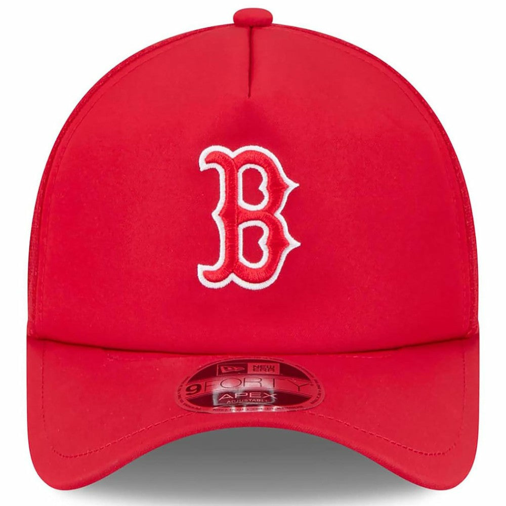 Boston Red Sox New Era 2026 Batting Practice Apex 9FORTY Adjustable Trucker Hat Sale