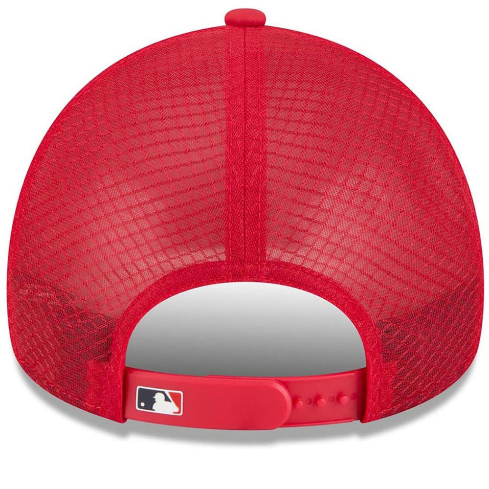 Boston Red Sox New Era 2026 Batting Practice Apex 9FORTY Adjustable Trucker Hat Sale