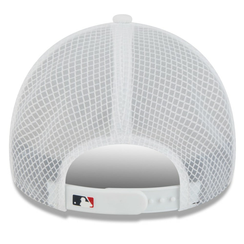 Boston Red Sox New Era 2026 Batting Practice Apex 9FORTY Adjustable Trucker Hat On Sale