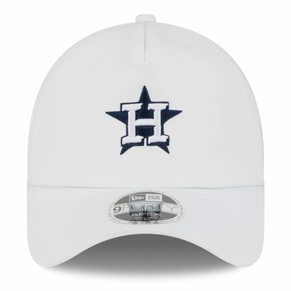 Houston Astros New Era 2026 Batting Practice Apex 9FORTY Adjustable Trucker Hat Near Me