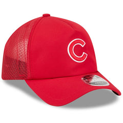 Chicago Cubs New Era 2026 Batting Practice Apex 9FORTY Adjustable Trucker Hat Sale