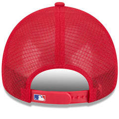 Chicago Cubs New Era 2026 Batting Practice Apex 9FORTY Adjustable Trucker Hat Sale