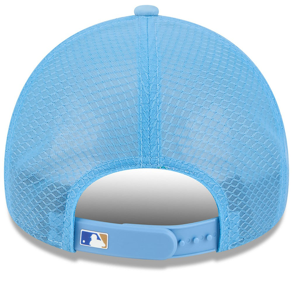 Kansas City Royals New Era 2026 Batting Practice Apex 9FORTY Adjustable Trucker Hat for sale
