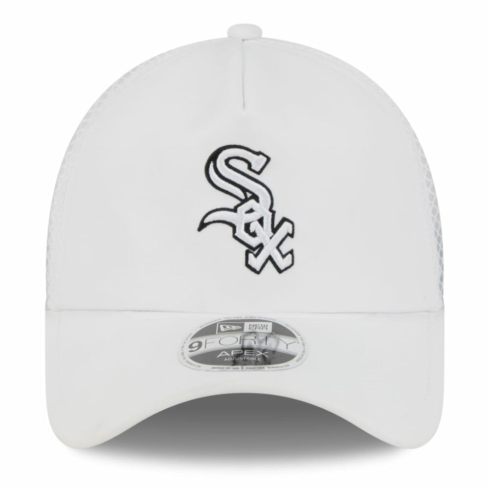 Chicago White Sox New Era 2026 Batting Practice Apex 9FORTY Adjustable Trucker Hat Clearance