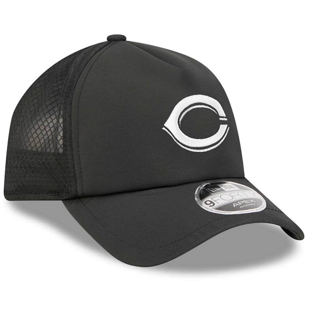Cincinnati Reds New Era 2026 Batting Practice Apex 9FORTY Adjustable Trucker Hat Near Me
