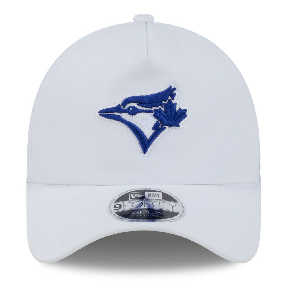 Toronto Blue Jays New Era 2026 Batting Practice Apex 9FORTY Adjustable Trucker Hat Lifestyle