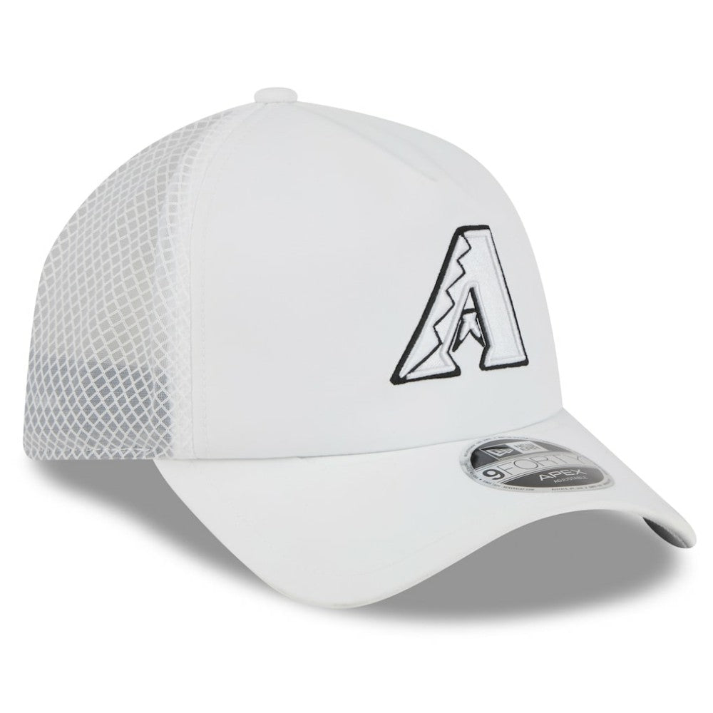 Arizona Diamondbacks New Era 2026 Batting Practice Apex 9FORTY Adjustable Trucker Hat discount
