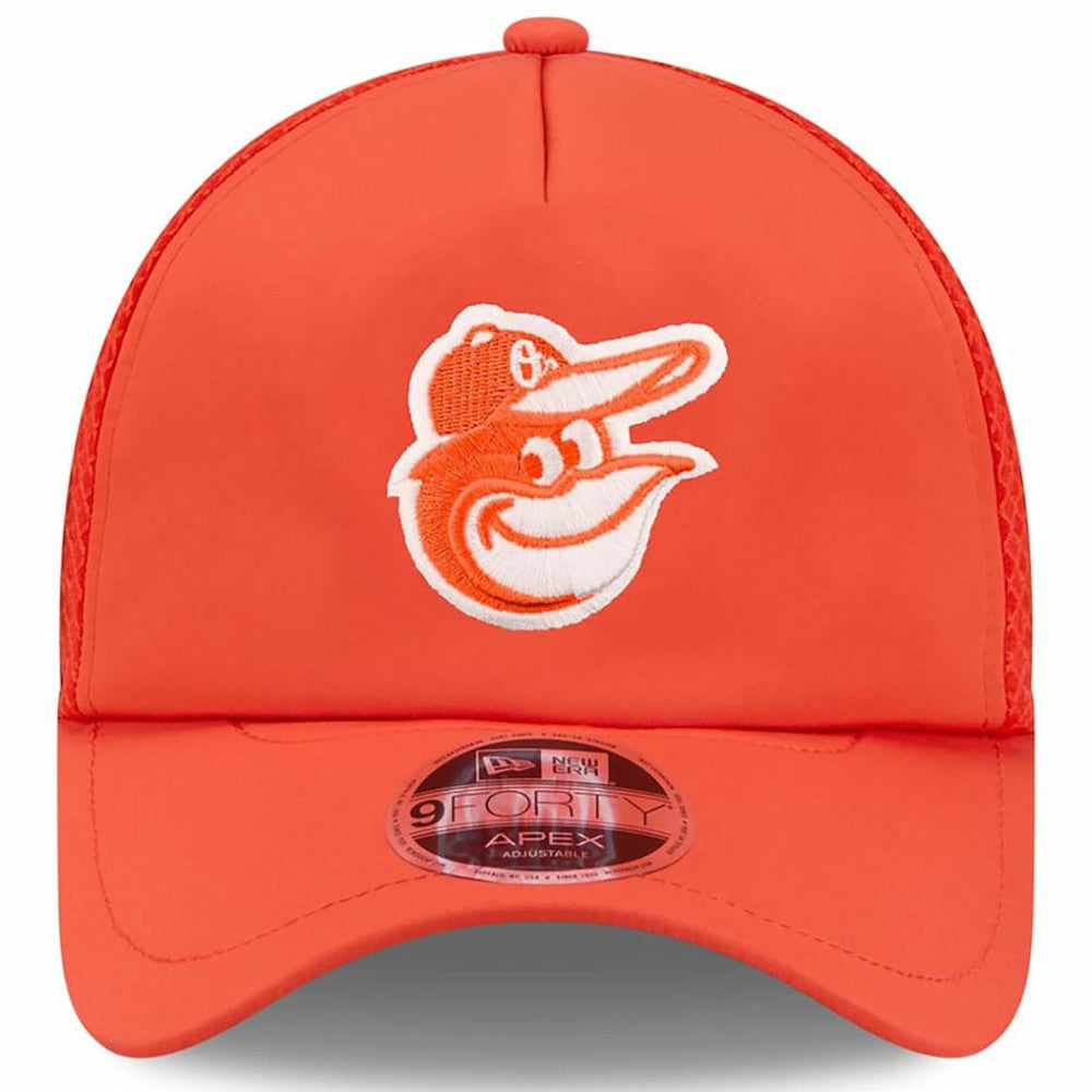 Baltimore Orioles New Era 2026 Batting Practice Apex 9FORTY Adjustable Trucker Hat Near Me