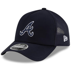 Atlanta Braves New Era 2026 Batting Practice Apex 9FORTY Adjustable Trucker Hat discount