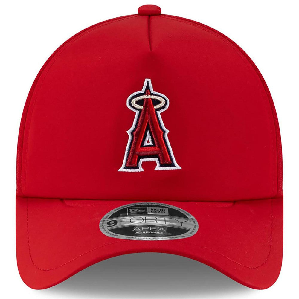 Los Angeles Angels New Era 2026 Batting Practice Apex 9FORTY Adjustable Trucker Hat Online