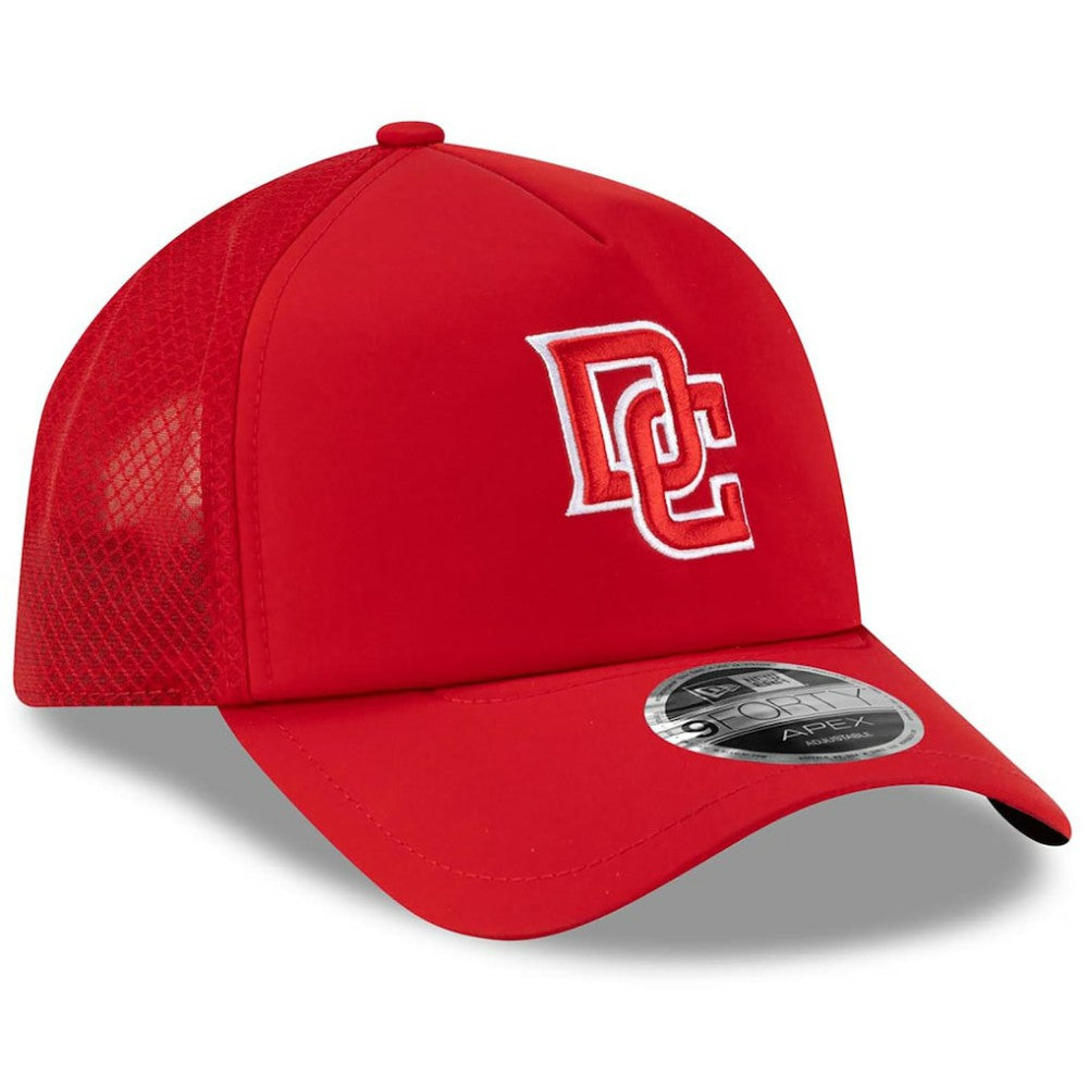 Washington Nationals New Era 2026 Batting Practice Apex 9FORTY Adjustable Trucker Hat for sale