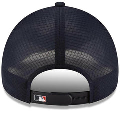 Boston Red Sox New Era 2026 Batting Practice Apex 9FORTY Adjustable Trucker Hat Lifestyle