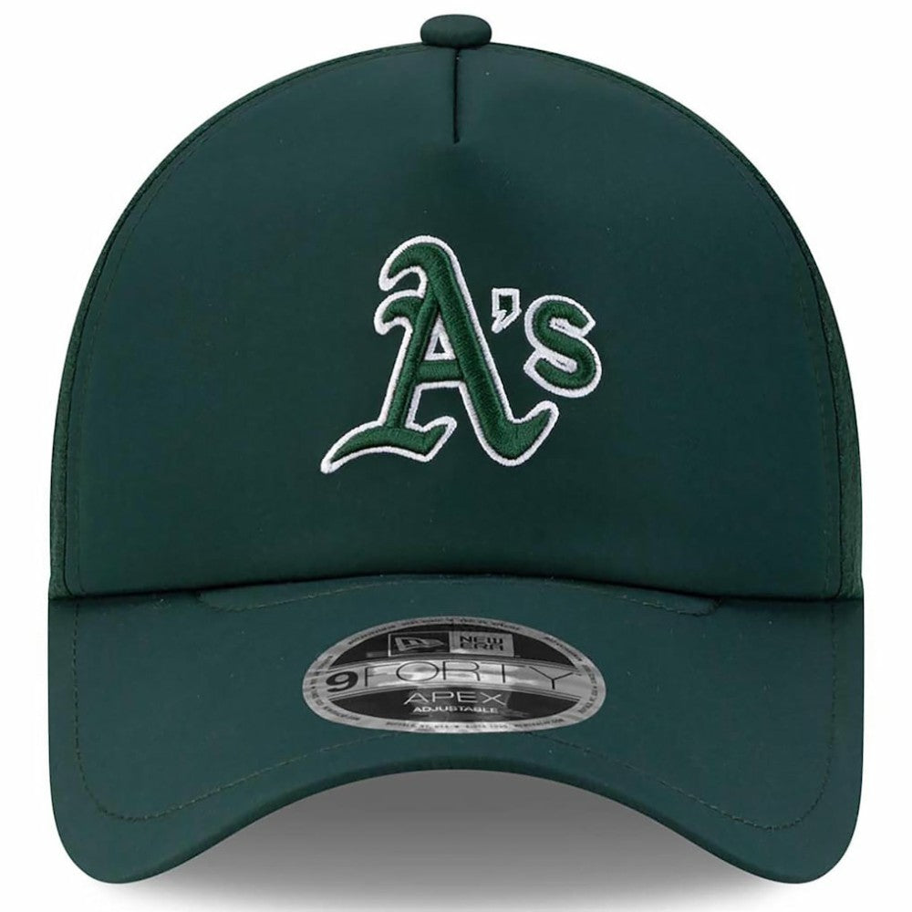 Athletics New Era 2026 Batting Practice Apex 9FORTY Adjustable Trucker Hat Sale
