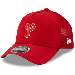 Philadelphia Phillies New Era 2026 Batting Practice Apex 9FORTY Adjustable Trucker Hat On Sale