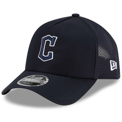 Cleveland Guardians New Era 2026 Batting Practice Apex 9FORTY Adjustable Trucker Hat discount