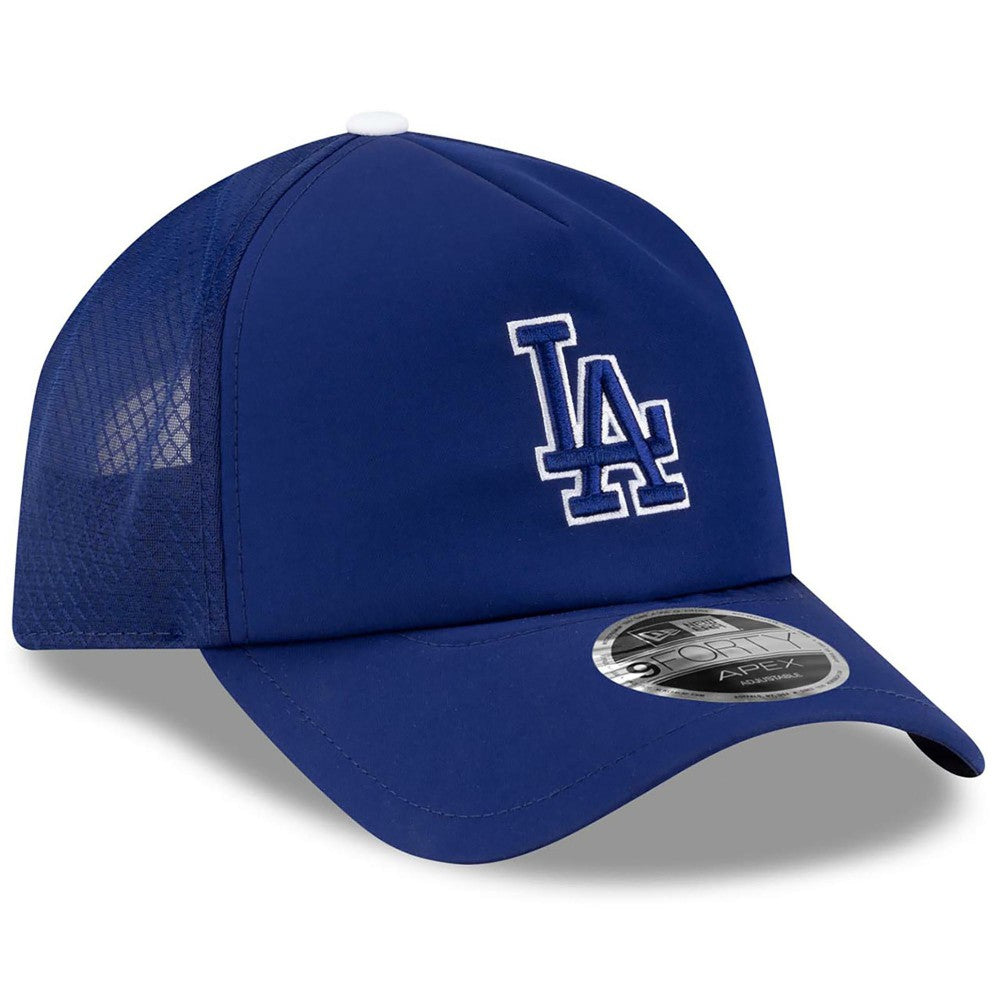 Los Angeles Dodgers New Era 2026 Batting Practice Apex 9FORTY Adjustable Trucker Hat Near Me