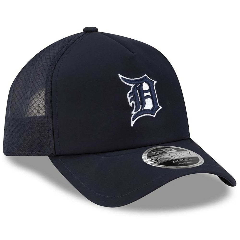 Detroit Tigers New Era 2026 Batting Practice Apex 9FORTY Adjustable Trucker Hat On Sale