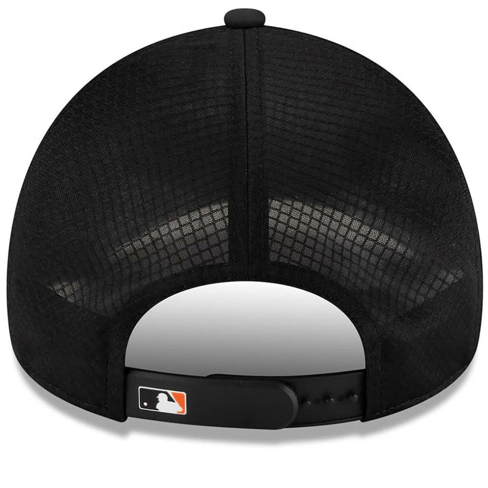 San Francisco Giants New Era 2026 Batting Practice Apex 9FORTY Adjustable Trucker Hat Near Me