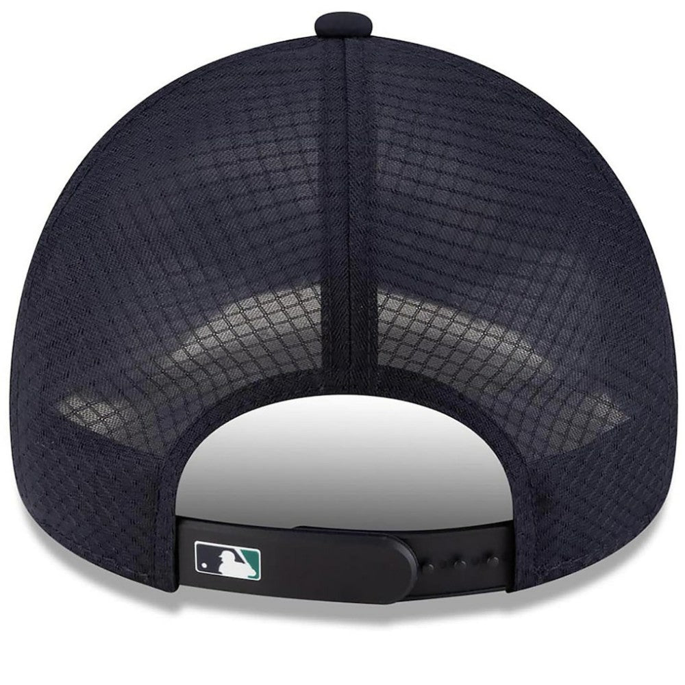 Seattle Mariners New Era 2026 Batting Practice Apex 9FORTY Adjustable Trucker Hat Clearance
