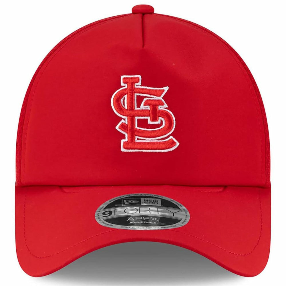 St. Louis Cardinals New Era 2026 Batting Practice Apex 9FORTY Adjustable Trucker Hat Near Me