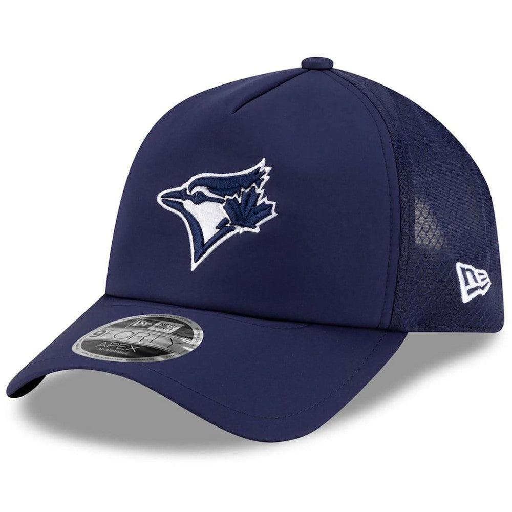 Toronto Blue Jays New Era 2026 Batting Practice Apex 9FORTY Adjustable Trucker Hat for sale