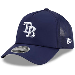 Tampa Bay Rays New Era 2026 Batting Practice Apex 9FORTY Adjustable Trucker Hat Clearance