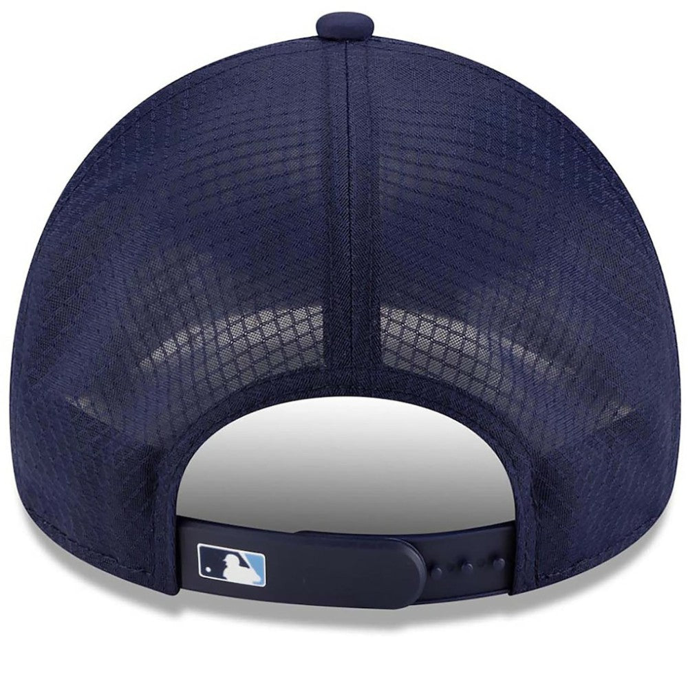 Tampa Bay Rays New Era 2026 Batting Practice Apex 9FORTY Adjustable Trucker Hat Clearance